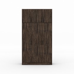 Платяной шкаф HOBEL E-135X250 UZ-819 BLACK 7648 (7) 