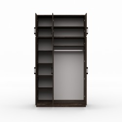 Платяной шкаф HOBEL E-135X250 UZ-819 BLACK 7648 (7) 