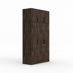Платяной шкаф HOBEL E-135X250 UZ-819 BLACK 7648 (7) 