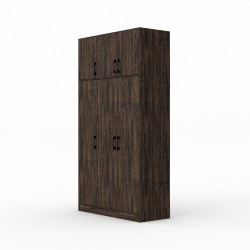 Платяной шкаф HOBEL E-135X250 UZ-819 BLACK 7648 (7) 