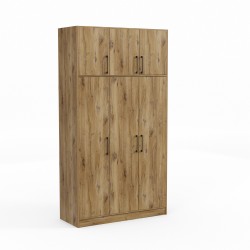 Платяной шкаф HOBEL E-135X250 UZ-819 BLACK BS392 (7) 