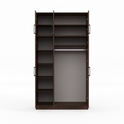 Платяной шкаф HOBEL E-135X250 UZ-819 BLACK K090 (7) 