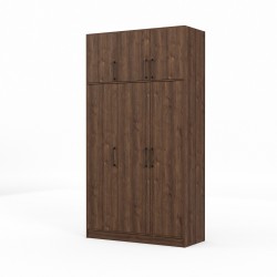 Платяной шкаф HOBEL E-135X250 UZ-819 BLACK K090 (7) 