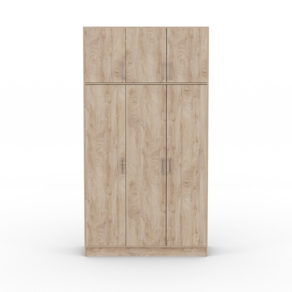 Զգեստապահարան HOBEL E-135X250 UZ-819 INOX K107 (7) 