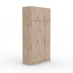 Платяной шкаф HOBEL E-135X250 UZ-819 INOX K107 (7) 