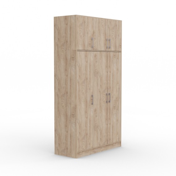 Զգեստապահարան HOBEL E-135X250 UZ-819 INOX K107 (7) 