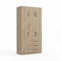 Платяной шкаф HOBEL EX-B36 UZ-819 BLACK K002 (6) 