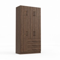 Платяной шкаф HOBEL EX-B36 UZ-819 BLACK K090 (6) 