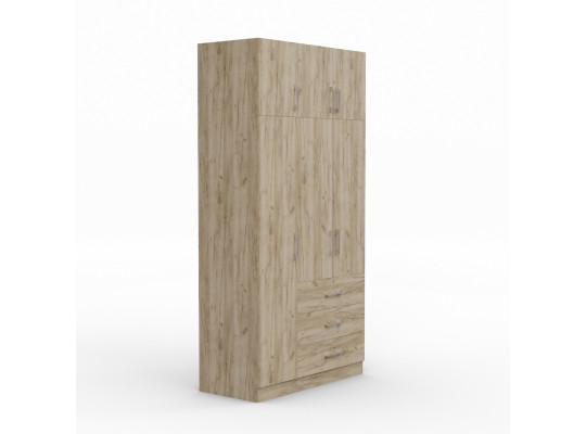 Wardrobe HOBEL EX-B36 UZ-819 INOX K002 (7) 