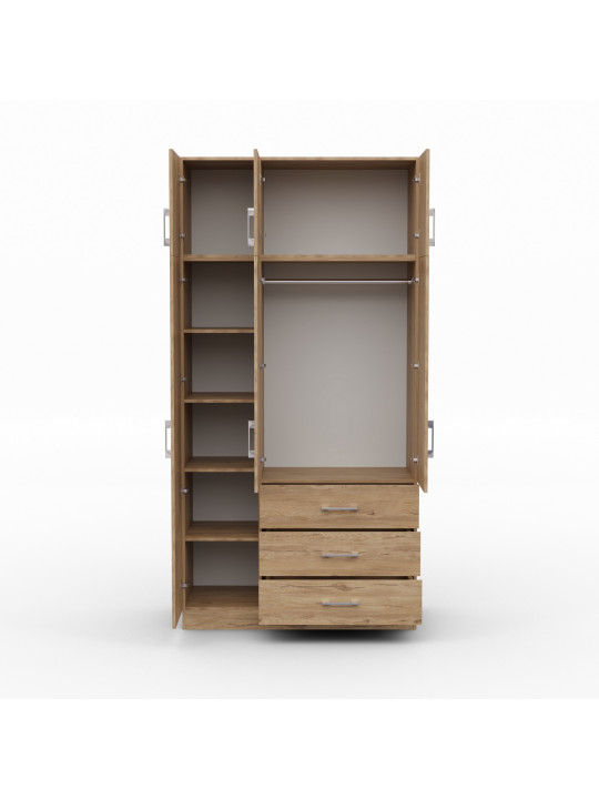 Զգեստապահարան HOBEL EX-B36 UZ-819 INOX K544 (7) 