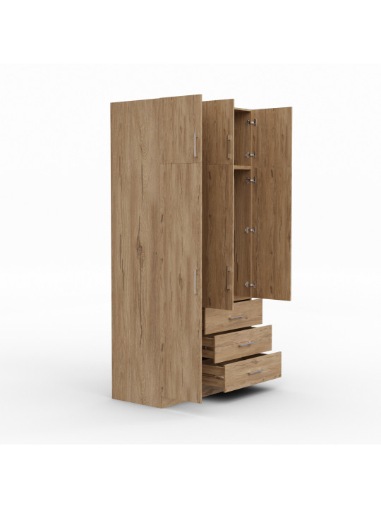 Զգեստապահարան HOBEL EX-B36 UZ-819 INOX K544 (7) 