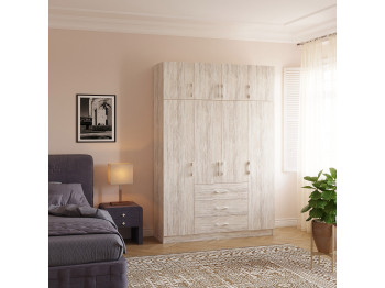 Զգեստապահարան HOBEL EX-B37 CL/01 (WH) K083 (7) 