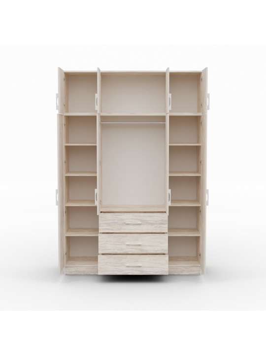 Զգեստապահարան HOBEL EX-B37 CL/01 (WH) K083 (7) 