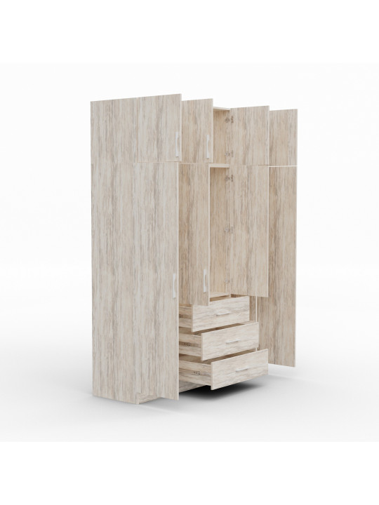 Զգեստապահարան HOBEL EX-B37 CL/01 (WH) K083 (7) 