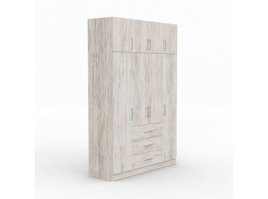 Wardrobe HOBEL EX-B37 UZ-819 INOX K083 (7) 