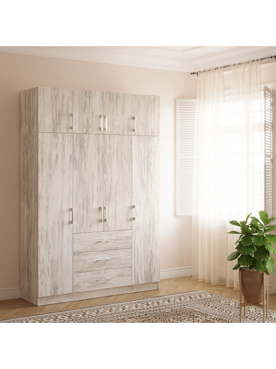 Wardrobe HOBEL EX-B37 UZ-819 INOX K083 (7) 