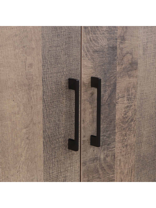 Wardrobe HOBEL EX-B38 UZ-819 BLACK K354 (7) 