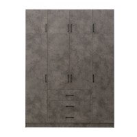Платяной шкаф HOBEL EX-B38 UZ-819 BLACK K539 SHOWROOM (7) 