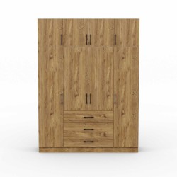 Wardrobe HOBEL EX-B38 UZ-819 BLACK ORMA 222 (7) 