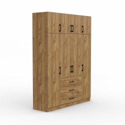 Wardrobe HOBEL EX-B38 UZ-819 BLACK ORMA 222 (7) 