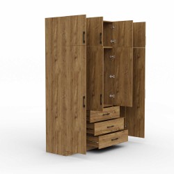 Wardrobe HOBEL EX-B38 UZ-819 BLACK ORMA 222 (7) 