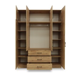 Wardrobe HOBEL EX-B38 UZ-819 BLACK ORMA 222 (7) 