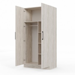 Wardrobe HOBEL EX-C03 UZ-819 BLACK K083 (4) 