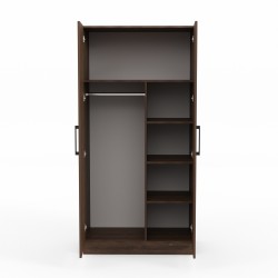 Wardrobe HOBEL EX-C03 UZ-819 BLACK K090 (4) 