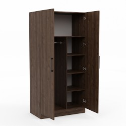 Wardrobe HOBEL EX-C03 UZ-819 BLACK K090 (4) 