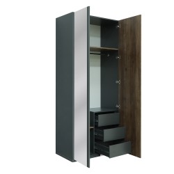Платяной шкаф HOBEL EX-C100 A ORMA 075/ORMA 215/0164 (5) 