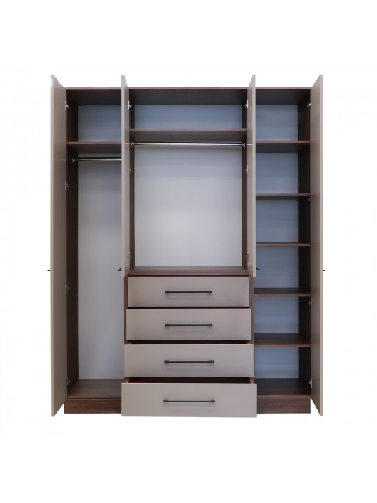 Платяной шкаф HOBEL EX-D85 (256) ORMA 215/ORMA 157 (9) 