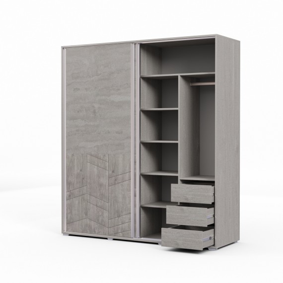 Wardrobe HOBEL EX-D87 K350/ORMA 214 (6) 