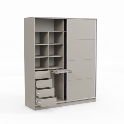 Платяной шкаф HOBEL EX-D89 ORMA 226/ORMA 214 (7) 