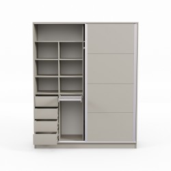 Платяной шкаф HOBEL EX-D89 ORMA 226/ORMA 214 (7) 