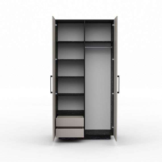 Платяной шкаф HOBEL EX-D93 ORMA 220/ORMA 226 (6) 