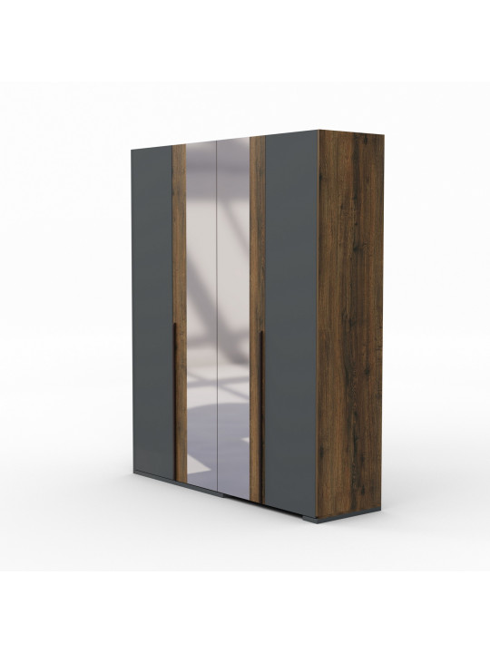 Платяной шкаф HOBEL EX-C100 C ORMA 075/ORMA 215/0164 (6) 