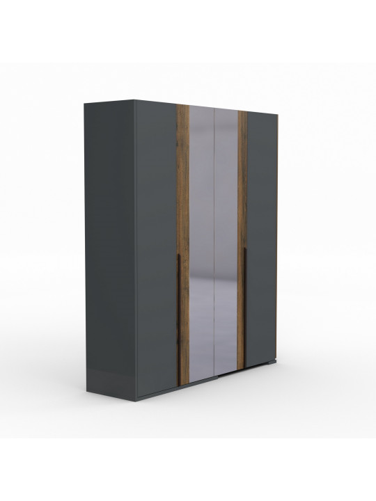 Платяной шкаф HOBEL EX-C100 C ORMA 075/ORMA 215/0164 (6) 