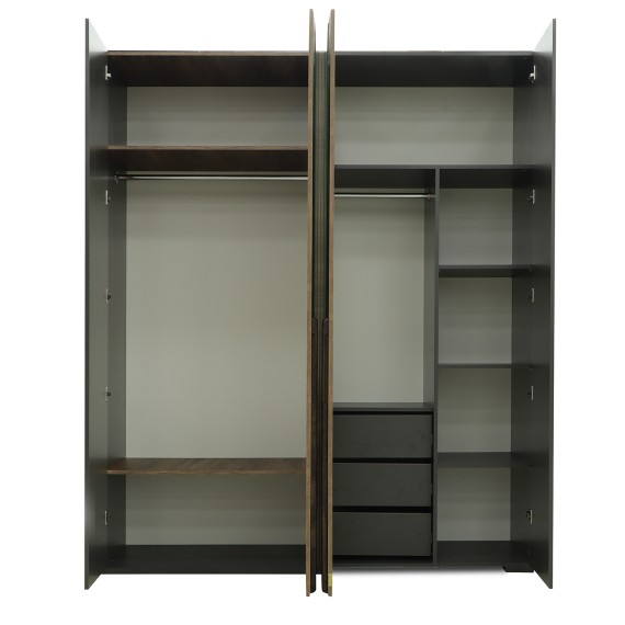 Платяной шкаф HOBEL EX-C100 C ORMA 075/ORMA 215/0164 (7) 