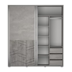 Wardrobe HOBEL EX-D87 K350/ORMA 214 (6) 