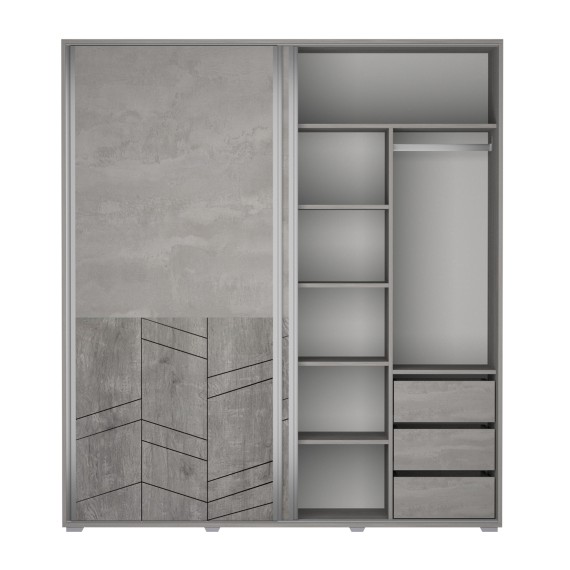 Wardrobe HOBEL EX-D87 K350/ORMA 214 (6) 