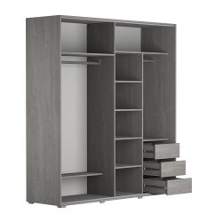 Wardrobe HOBEL EX-D87 K350/ORMA 214 (6) 