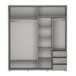 Wardrobe HOBEL EX-D87 K350/ORMA 214 (6) 