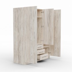 Wardrobe HOBEL X127 UZ-819 INOX K083 (6) 