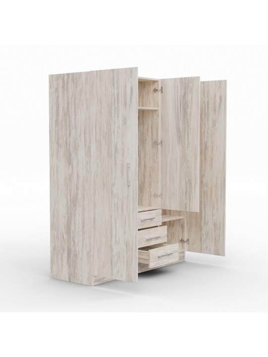 Wardrobe HOBEL X127 UZ-819 INOX K083 (6) 