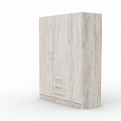 Wardrobe HOBEL X127 UZ-819 INOX K083 (6) 