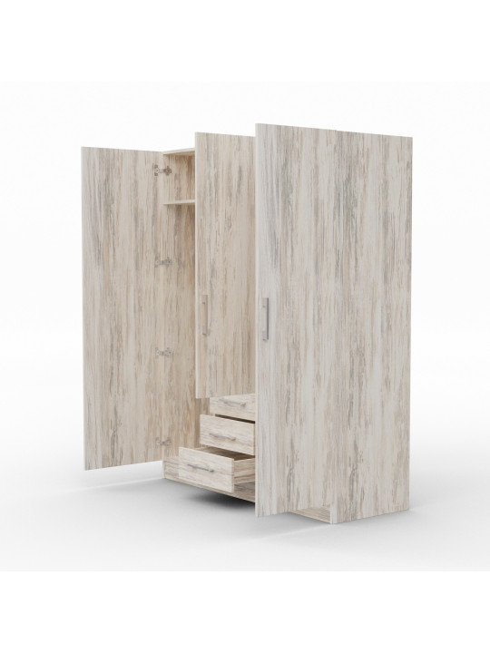 Wardrobe HOBEL X127 UZ-819 INOX K083 (6) 