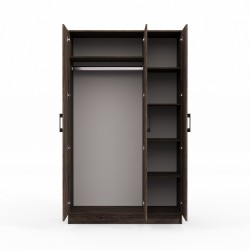 Платяной шкаф HOBEL X126 UZ-819 BLACK 7648 (5) 