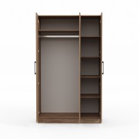 Платяной шкаф HOBEL X126 UZ-819 BLACK K004 (5) 