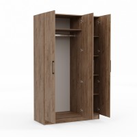 Платяной шкаф HOBEL X126 UZ-819 BLACK K004 (5) 