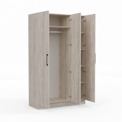 Wardrobe HOBEL X126 UZ-819 BLACK K083 (5) 